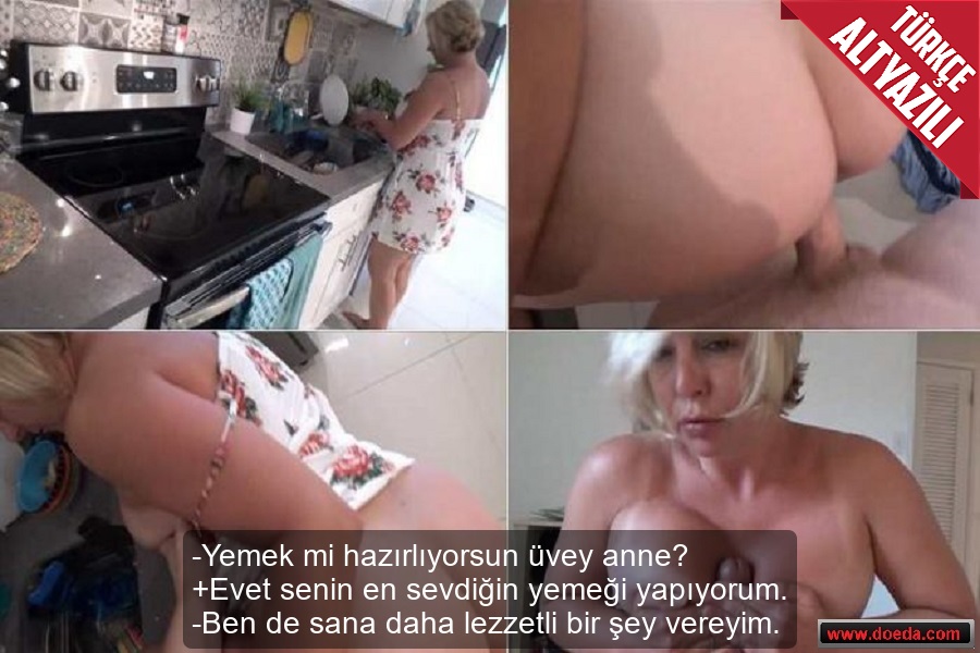 Favori Yemeğini Yapan Üvey Annesine Çok Sevdiği Yarağını Batırdı