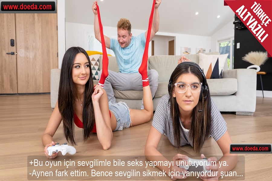 Oyun Oynamaktan Sevgilisine Bile Vermeyince Kuduran Erkeği Kuzenine Yasladı