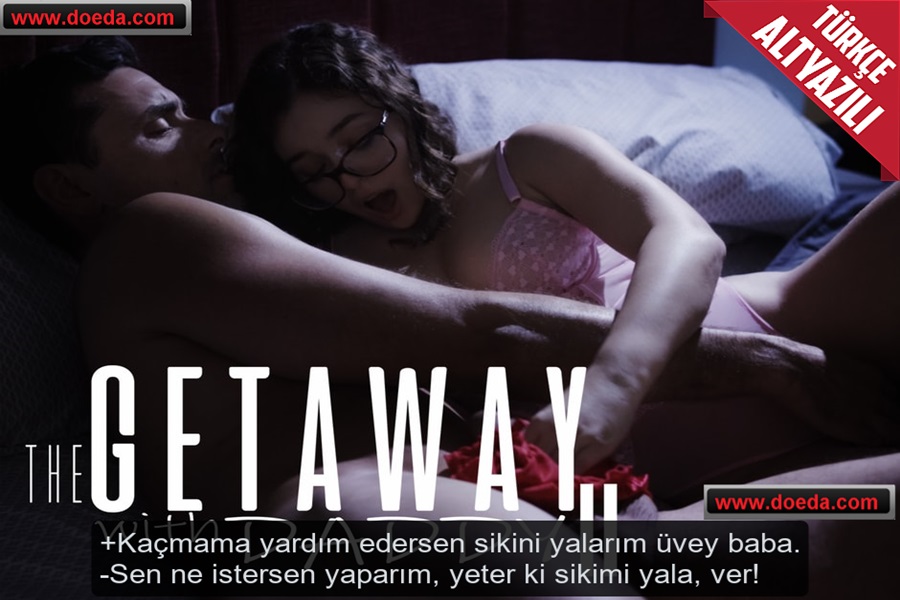 Üvey Babasıyla Evden Kaçmak İsteyen Seksi Genç Şıllığın Kudurtması